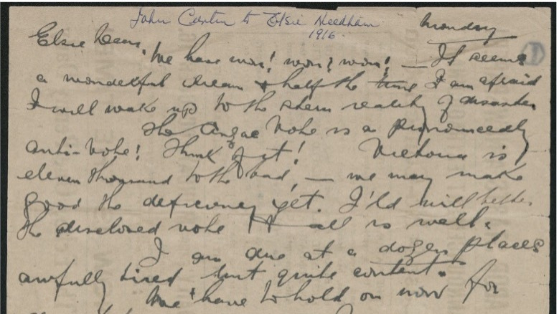 Ephemera and Democracy: John Curtin and the 1916 Conscription Referendum