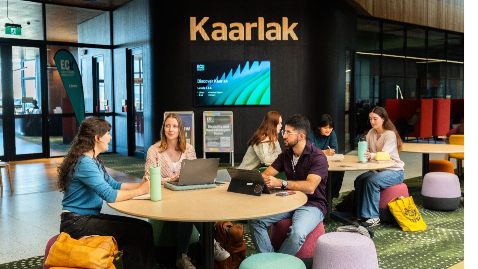 Kaarlak: Edith Cowan University’s New City Campus Library Opens in Perth CBD